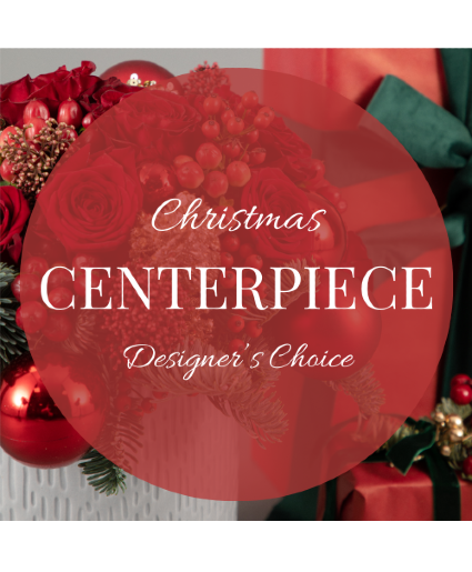 C100 - Christmas Designer's Choice Centerpiece Arrangement