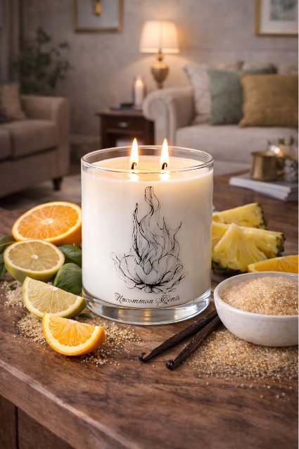 Cabo San Lucas | Tropical Citrus + Musk + Vanilla Locally Sourced Candle