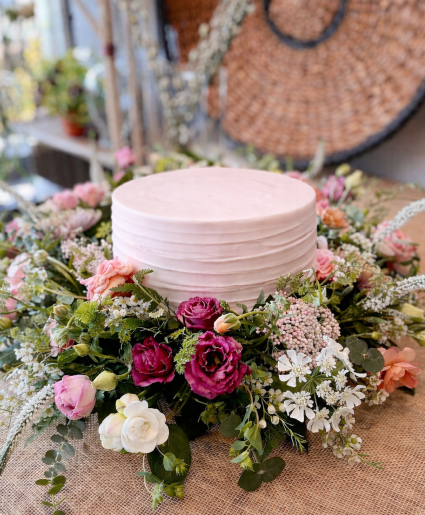 Cake Decor Floral Arrangement