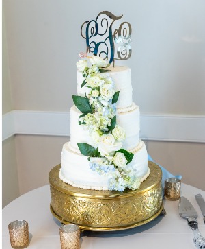 Cake Flowers Wedding