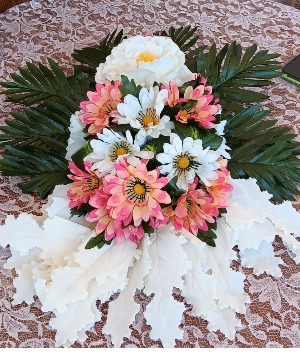 Caloroso y delicado abrazo Decoraciones, Funeral o cementerio