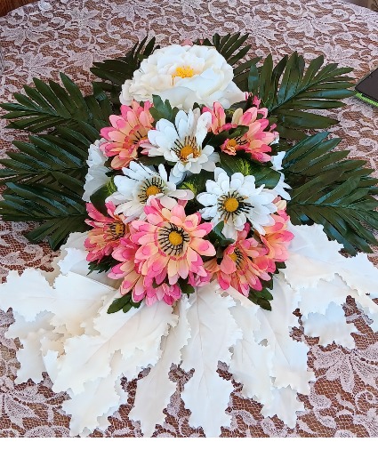 Caloroso y delicado abrazo Decoraciones, Funeral o cementerio