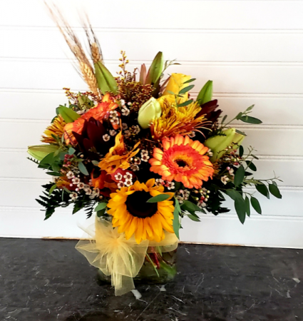 Gina's Fall Flowers Only at Mom & Pop's