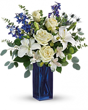Calming  Cobalt Bouquet Bouquet