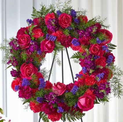 Calming Colors Wreath 