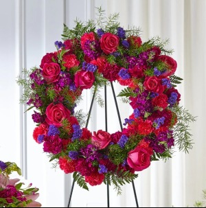 Calming Colors Wreath 