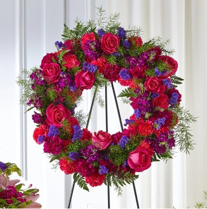 Calming Colors Wreath 