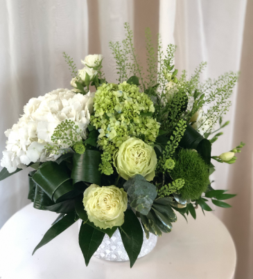 Soothing Garden  Ceramic Vase Arrangement  in Woodbridge, ON | PRIMAVERA FLOWERS & MORE LTD.