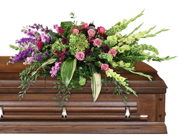 Calming Memories Casket Spray in Albany, NY | Ambiance Florals & Events