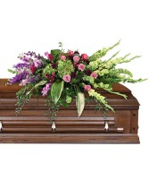 CALMING MEMORIES CASKET SPRAY FSN-CALM