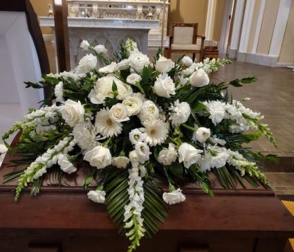 Calming Memories Casket Spray
