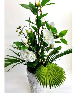 Camellia Study Faux Arrangement 