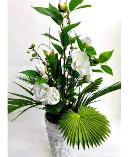Camellia Study Faux Arrangement 