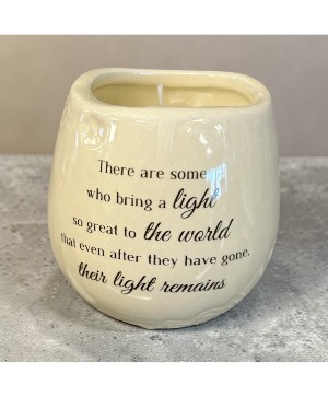 Sympathy Candle 3.5X3.5 -ADD ON ONLY 