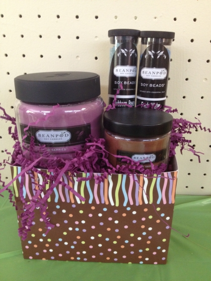 Candle Sprinkles Gift/Candle Basket