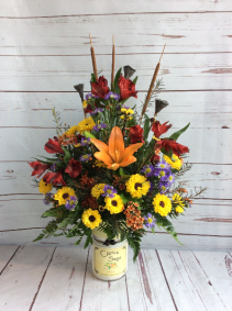 Candles & Flowers #2 (Fall) 