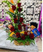 Candy and roses 