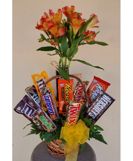 Candy Bar Arrangement