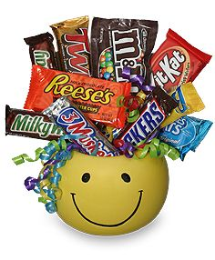 Candy Bar Craz  Round Ceramic Bowl 