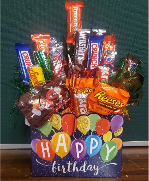 candy  box bouquet candy bouquet