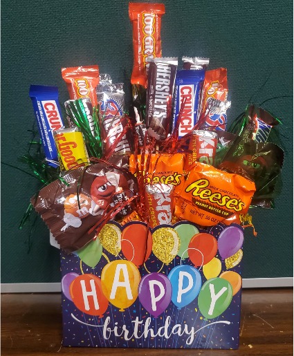 candy  box bouquet candy bouquet