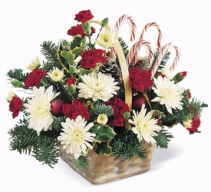 Candy Cane Basket 