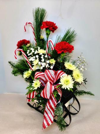 C15B Candy Cane Sleigh 