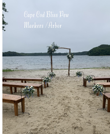 Cape Cod Bliss Arbor and Bench Markers