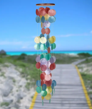 Capiz Waterfal Havana Capiz Windchime