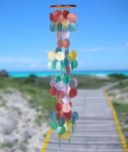 Capiz Waterfal Havana Capiz Windchime