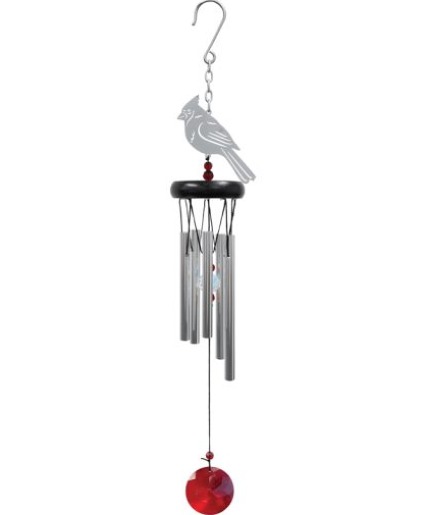 Cardinal Crystal Chime  Gift