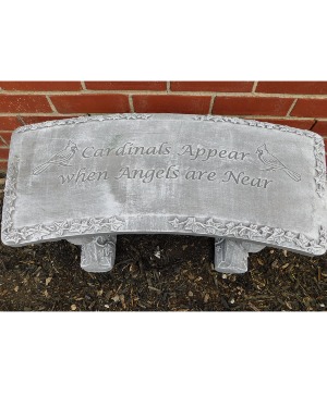 Cardinal Bench Stepping Stone