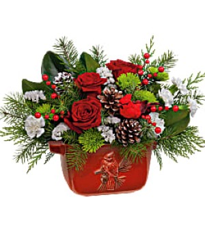 Cardinal Ceramic Christmas