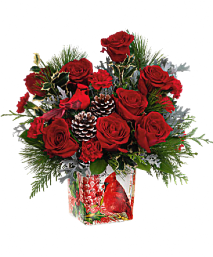 Cardinal Cheer Bouquet  