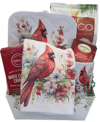 Cardinal Glory Gift Basket