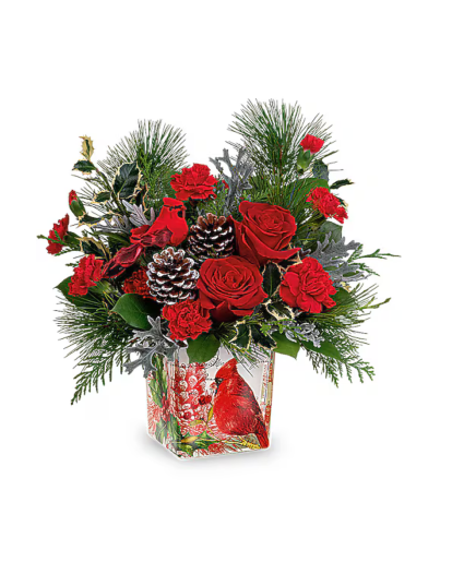 Cardinal Joy Bouquet 