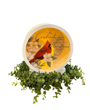 Cardinal Lantern