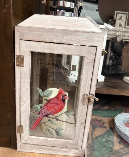 Cardinal Lantern