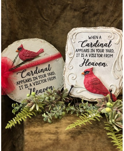 Cardinal Stepping Stone 