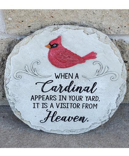 Cardinal Stepping Stone 