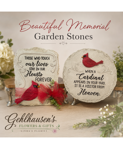 Cardinal Stepping Stone 