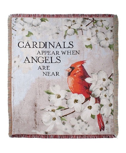 Cardinal Throw 50 x 60" 