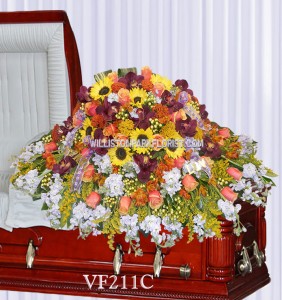 Caring Love Casket Spray Casket Spray Flowers
