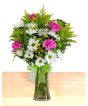 Simple Sorbet Vase Arrangement