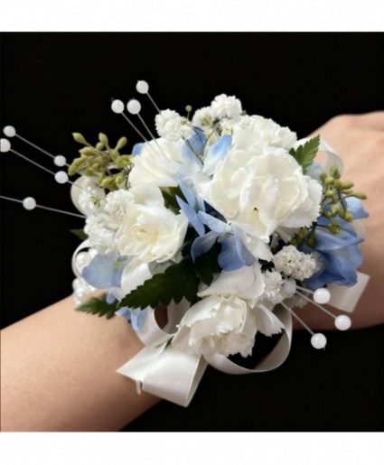 Carnation Beauty Hand Corsage