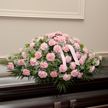 Carnation Casket ( ANY COLOR) Casket Flowers