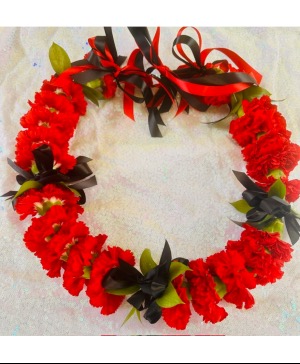 Carnation Lei Fresh Flower Lei