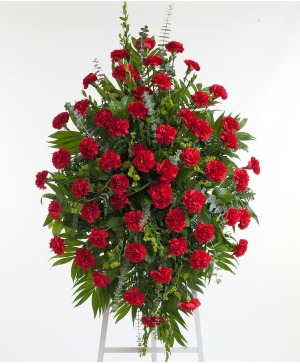 Carnation Standing Easel Spray 
