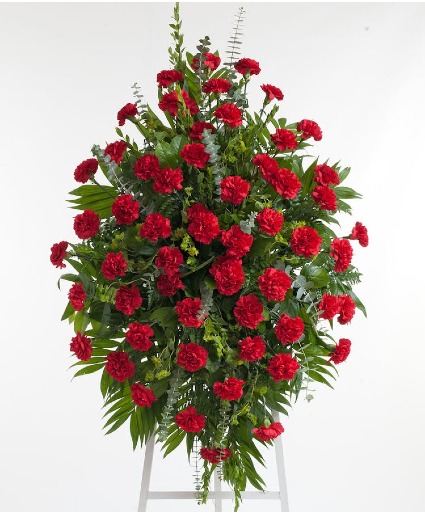 Carnation Standing Easel Spray 