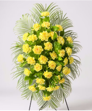 Carnation Tribute Standing Spray